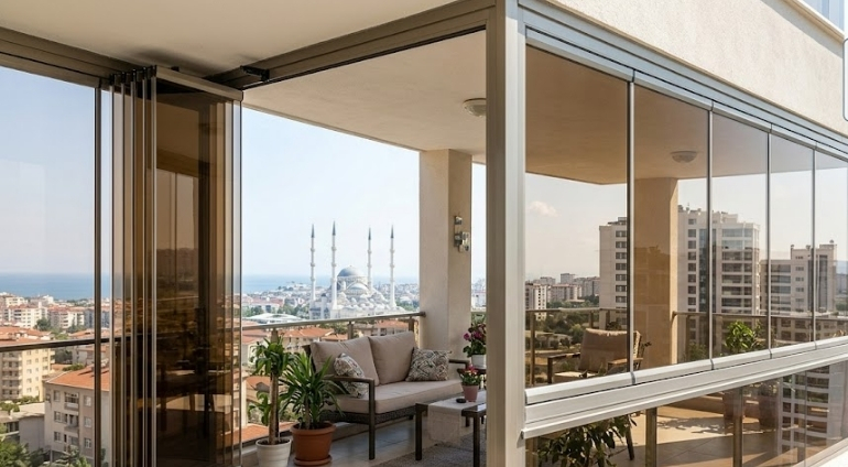Cam Balkon Sistemleri ile Balkonlarınızı Dört Mevsim Kullanın